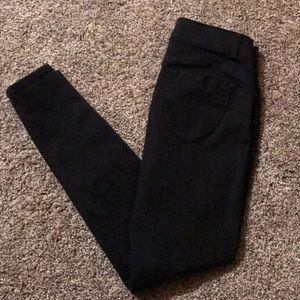 Candies skinny jeans black like new!
